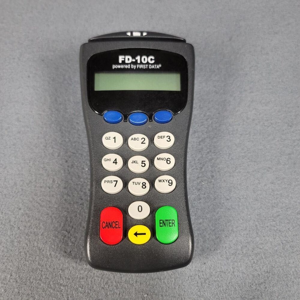 First Data FD-10C PINPAD Model 8002(USB) - Credit Card Terminal - Free Shipping